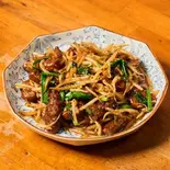レバー好き店主の作る究極のレバニラ（麺屋参壱）