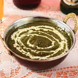 ほうれん草キーマカレー Spinach ＆ Keema Curry（ハリオム 旗の台店）