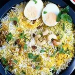 玉子ビリヤニ+ヨーグルトサラダ(Egg Biriyani+Salad)(DELHI DARBAR横浜)