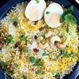 玉子ビリヤニ+ヨーグルトサラダ(Egg Biriyani+Salad)（SAVOR THE ASIAN TABLE）
