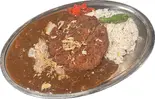 メンチカツカレー(カレースタンドロクヨン)