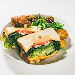 コンボ サンドイッチと1/4チキンセット(Farmer's Chicken 虎ノ門店)