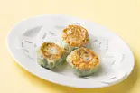 海老ニラまんじゅう3個(ジンホア 恵比寿店)