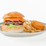 ベーコンチーズバーガー（MARY BURGER 都立家政店）