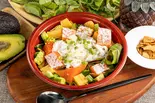 サーモンエンガワポキ丼(ポキボウルランチマーケット 桜台店)