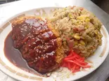 味噌カツ炒飯（カミナリ飯店）