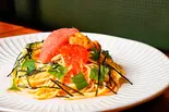 ウニとイクラの贅沢たらこスパゲティ（パスタmama）