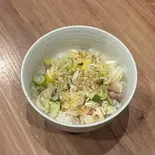ネギ塩鶏めし（自家製麺 啜乱会）