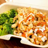 スパイス鶏もも&むね肉とハーブブロッコリー(肉と健康ハーブブロッコリー専門店 Herbro 秋葉原店)
