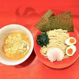 醤油つけ麺(横浜家系ラーメン 赤家 都立家政店)