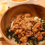 甘から焼き肉丼(Dog Cafe Bee)