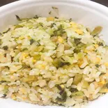 高菜チャーハン(鶏白湯ラーメン らくらく亭)