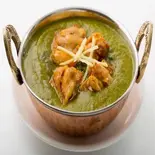 ほうれん草チキンカレー Sag Chicken Curry（プラガティ）