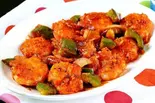 海老ガーリック炒め Stir fried Shrimp ＆ Garlic（アジアン屋台 チャオ パリバール 幡ヶ谷店）
