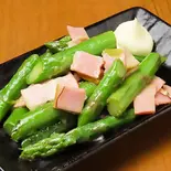 アスパラベーコンバター炒め(屋台屋くろちゃん新小岩店)
