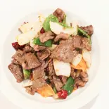 羊肉のクミン炒め 【孜然羊肉】(川味苑 (センミエン))