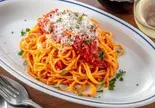 シンプルなトマトソース スパゲッティ（南イタリア料理 Osteria NORA）