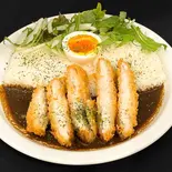 欧風黒バターチキンカツカレー(ごはん350g)（spicy motel）