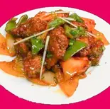 マトンチリ( mutton chili)（カレーインドタージマハル出来島店）