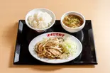 生姜焼き定食(大島ラーメン 護国寺店)