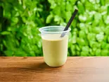 モリンガ＆バナナジュース Moringa ＆ banana juice（【濃厚グリークヨーグルト＆アサイーボウル】空桜(そら)の家 [Greek Yogurt ＆ Acai bowl] Sora's House）