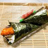 お子様に海老フライ手巻き(荒鮮景)