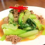 牛肉とチンゲン菜の炒めCai Thia Xao Bo（フォーゴン）