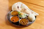 3品カレーセット/Dinner three curries set（ガンディーマハル）