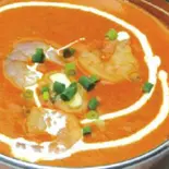 【 40 】プラウンマカニ Prawn Makhani（インドとアジアの料理 サンティ）