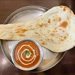 Butter chicken curry set バターチキン カレーセット（カレー王国GORKHA）