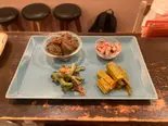 本日のおつまみ2種（CURRY BAR シューベル）