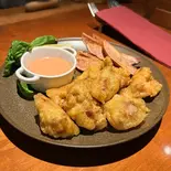 大山鶏のフライドチキンとポテトフライ（Braceria・S (ブラチェリア・エス)）