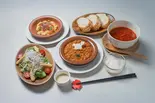 【ごちそう】カニオムレツセット(バスク風カニグラタン専門店 カニかめ)