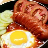 パンバインミー ( bánh mì chảo )（SHINSEKAIYAKINIKU）