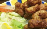 大豆たんぱく鶏唐揚げ Fried Soy Bean Protein Chicken（ゆめ庵）