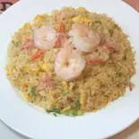 カニエビ炒飯 大盛り（客来香）