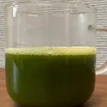ゆず抹茶(ホット)（今日もスープとおにぎり）