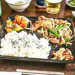ニラレバ弁当 Stir Fried Liver and Leek Bento Box（中華料理 三幸苑）