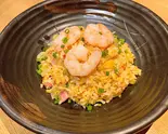 手作り海老焼きめし(期間限定) Homemade Shrimp Fried Rice(肉料理すが本)
