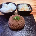 花より、ハンバーグ弁当(Lサイズ200g)※ライス・サラダつき（花より、ハンバーグ。本店）