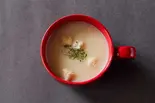 コーンクリームスープ Corn Cream Soup(【ニンニク&絶品パスタ】漢のペペロンチーノ 上平間店)