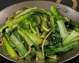 青菜炒め/STIR FRIED GREEN VEGETABLES（スパイスの森）
