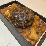 黒毛和牛100%ハンバーグ重（熟成焼肉えいき）