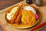 《三元豚》ひとくちカツ＆エビフライ弁当（絶品揚げ物 とんとり屋 蕨中央）