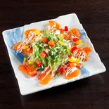 サーモンのカルパッチョ Carpaccio of Salmon（楽笑 北浦和駅西口店）