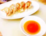 自家製焼き餃子(タレなし)（祥龍房 中村橋店 (ショウリュウボウ)）