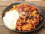 チーズ極太ブルダック麺(新宿ブルダックポックンミョン 弘明寺店)