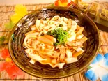 油かすきしめん(おばんざいときしめん鯱)