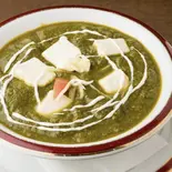 【カレー単品人気No.2！】パラク パニール カレー Palak Paneer Curry（プラシッダタージ上野毛店）
