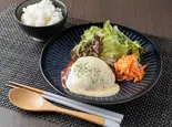 黒毛和牛のハンバーグセット（鉄板ビストロGT）